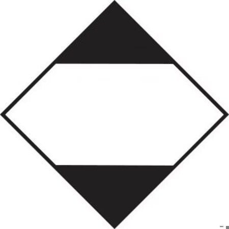 Accuform DOT PLACARD LIMITED QUANTITY  LAND MPL909CT50 MPL909CT50